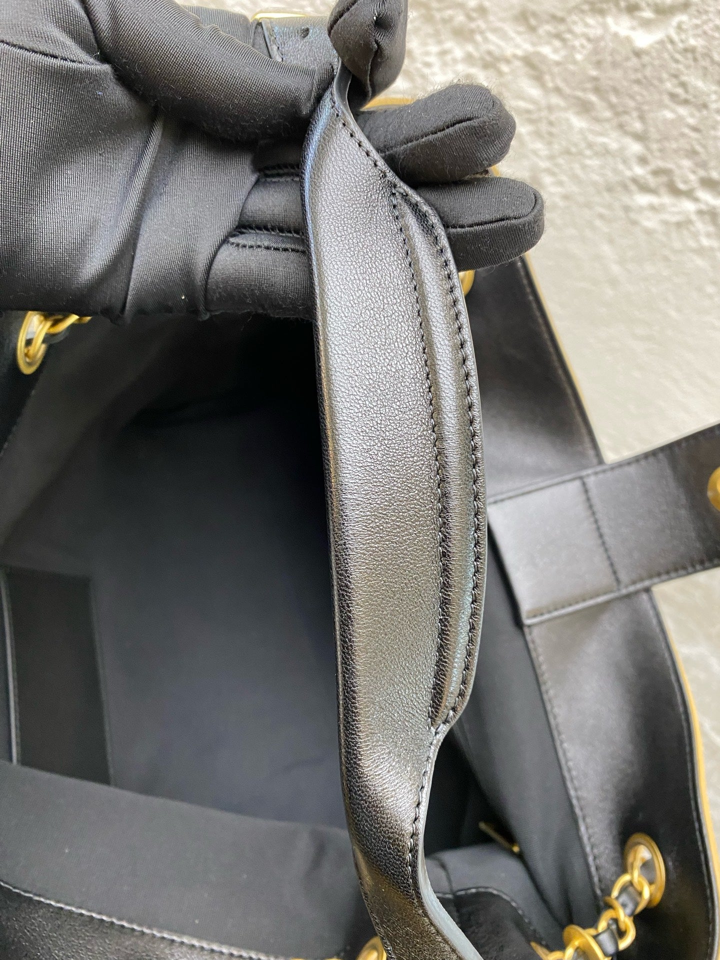 Chanel Alcantara Brown Crossbody