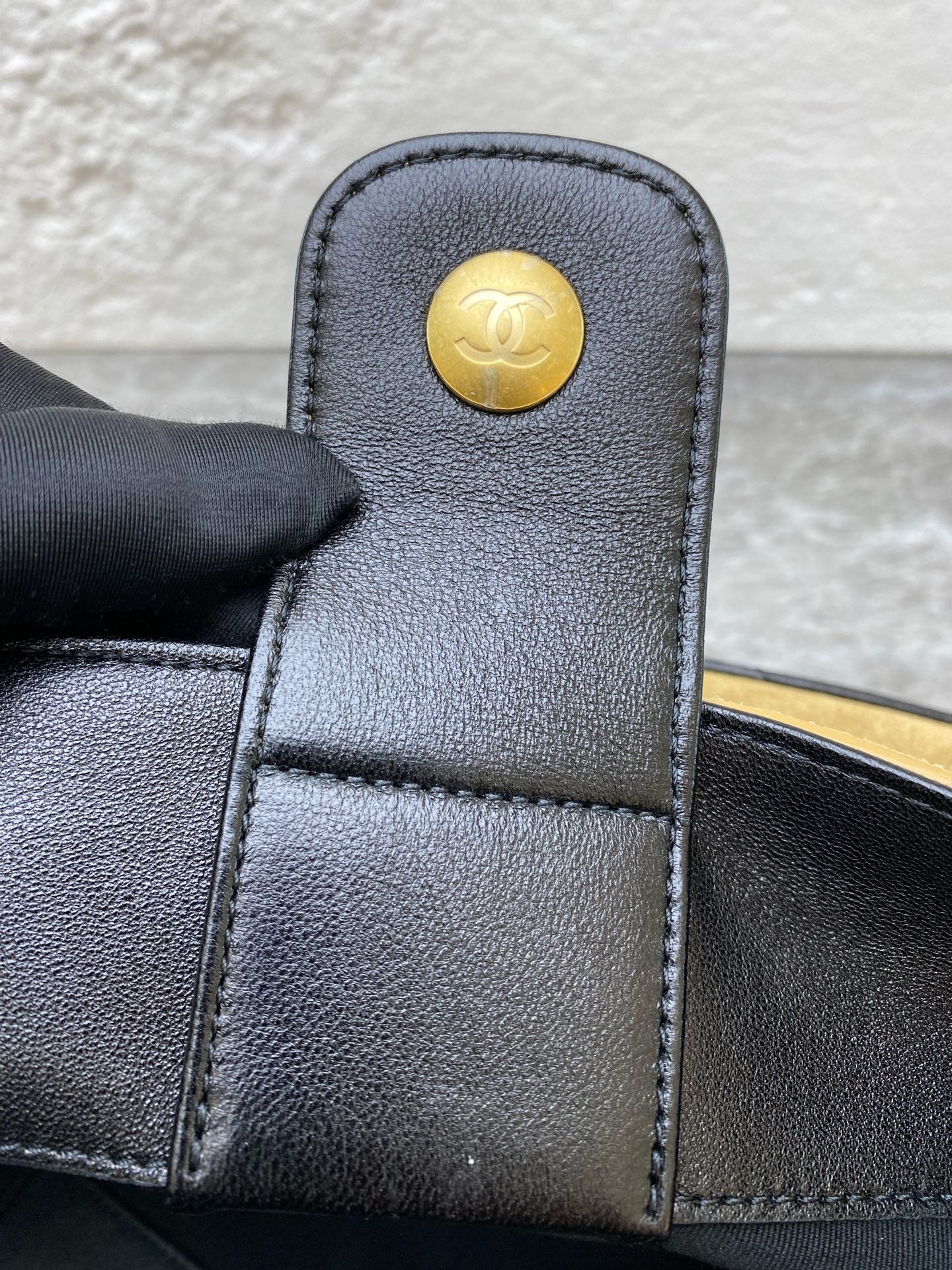 Chanel Alcantara Brown Crossbody