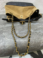 Chanel Alcantara Brown Crossbody