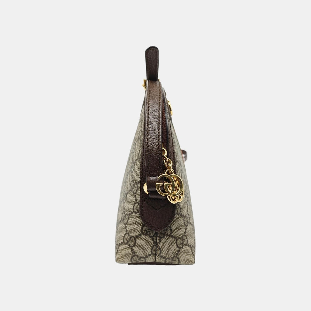Gucci Ophidia Collection Canvas Beige Shoulder Bag