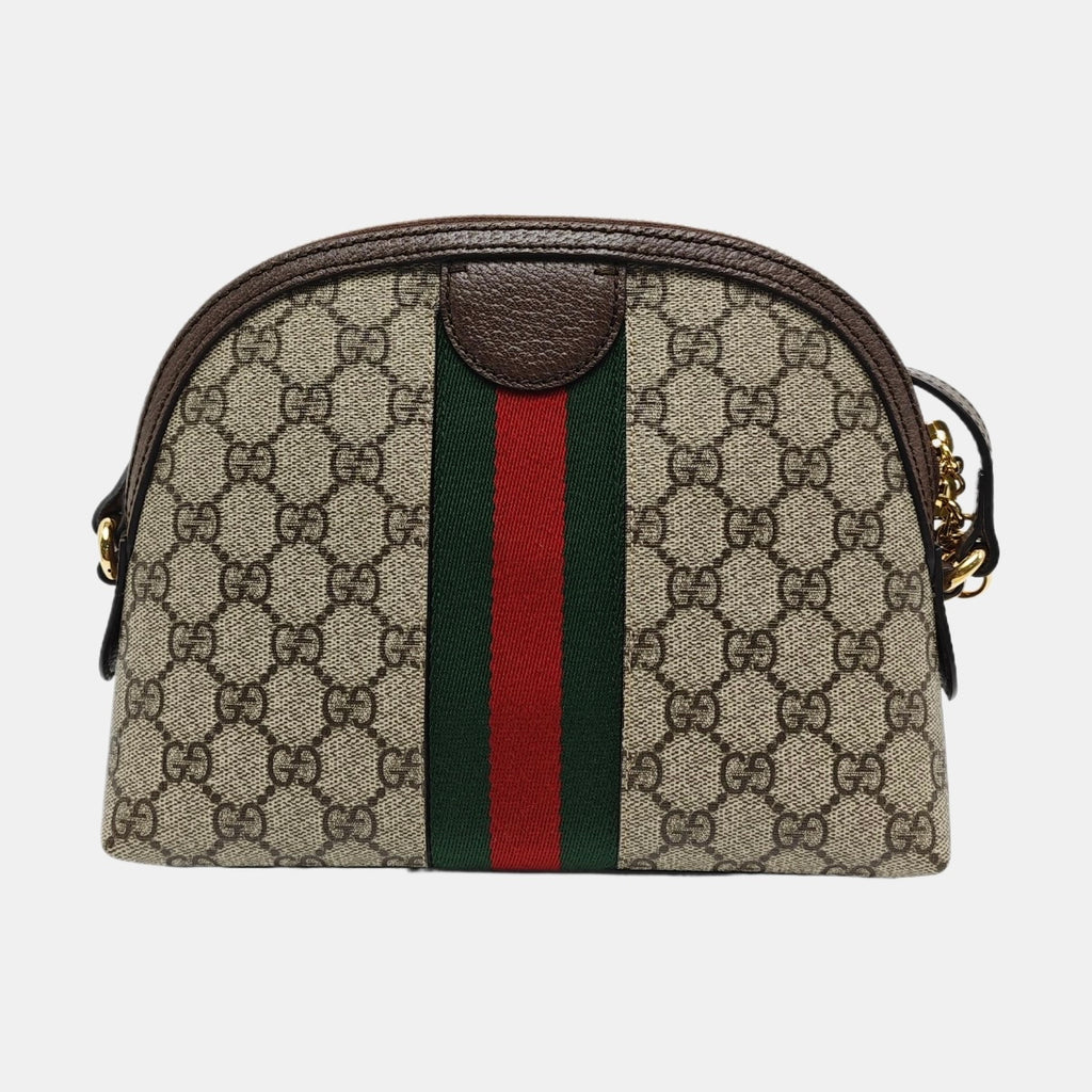Gucci Ophidia Collection Canvas Beige Shoulder Bag