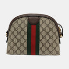 Gucci Ophidia Collection Canvas Beige Shoulder Bag