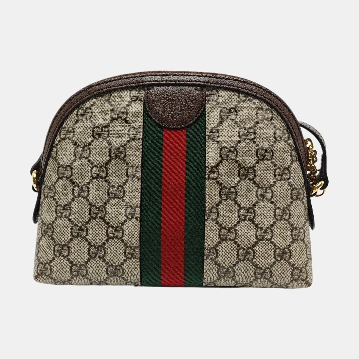 Gucci Ophidia Collection Canvas Beige Shoulder Bag