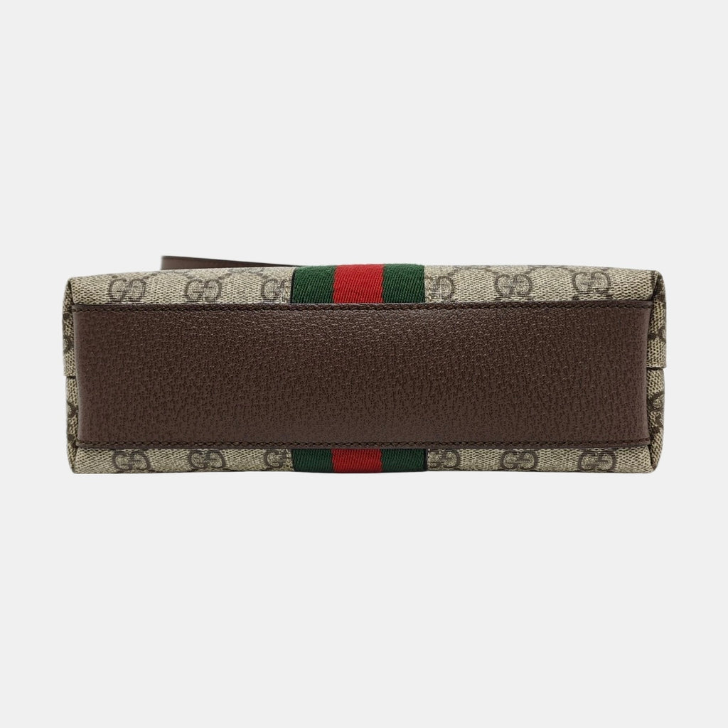 Gucci Ophidia Collection Canvas Beige Shoulder Bag