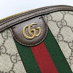 Gucci Ophidia Collection Canvas Beige Shoulder Bag