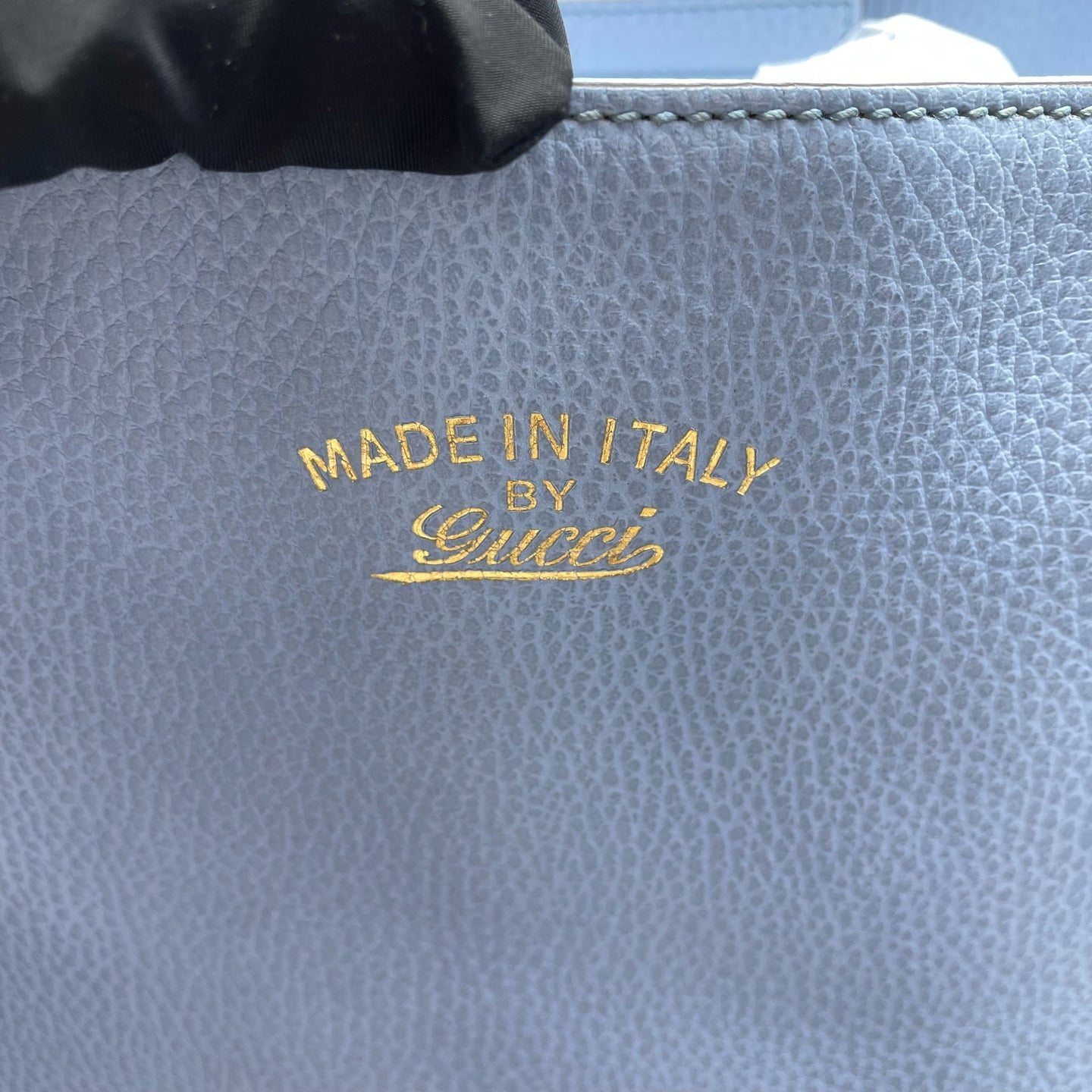 Gucci Blue Tote