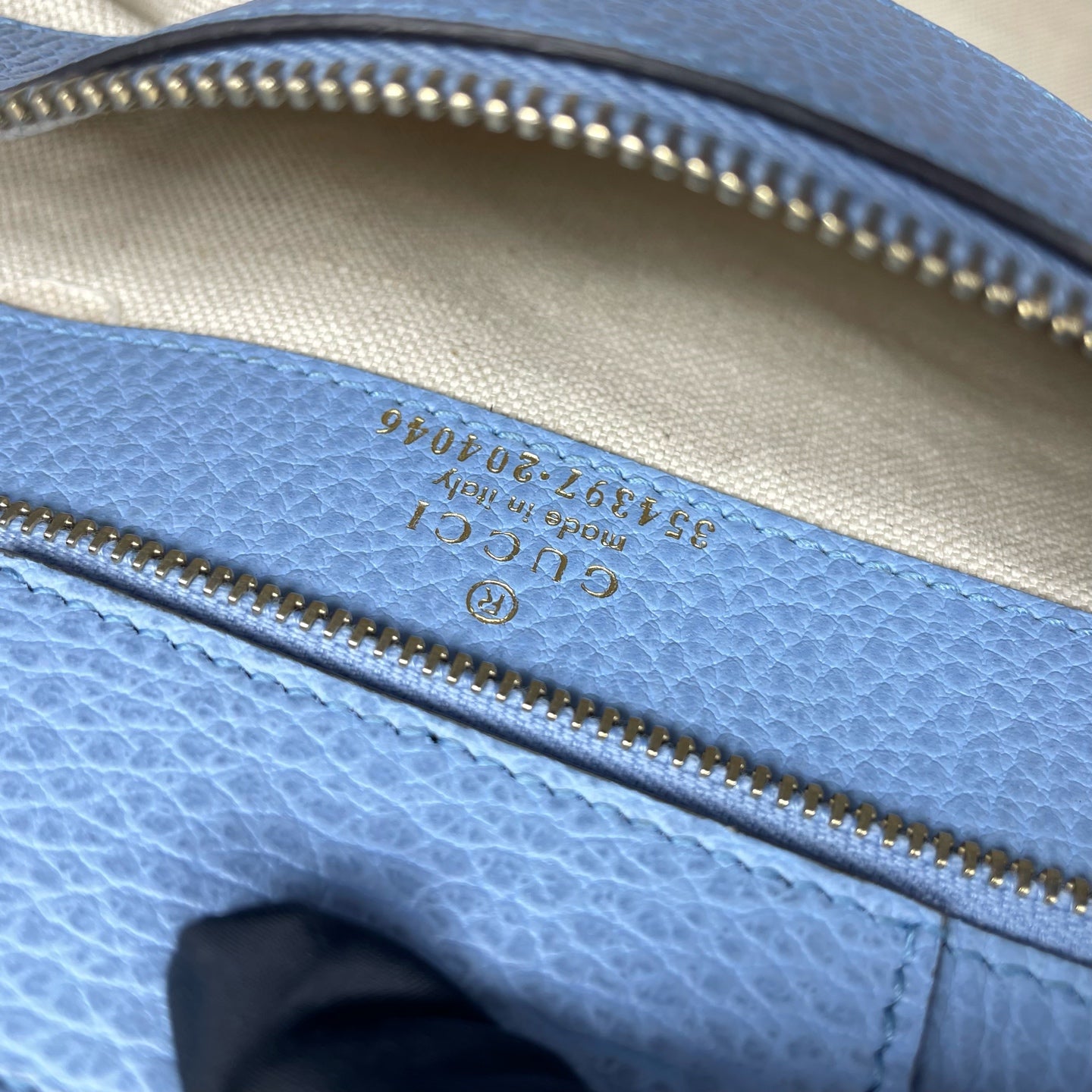 Gucci Blue Tote