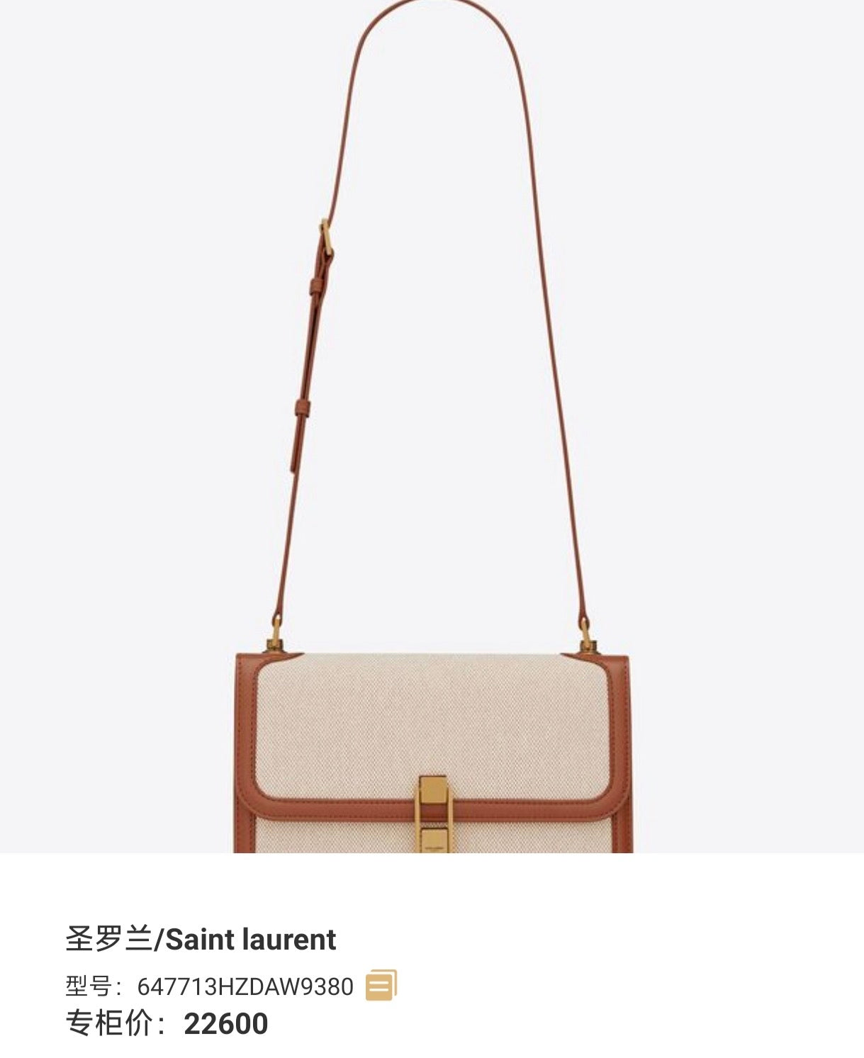 Saint laurent Canvas