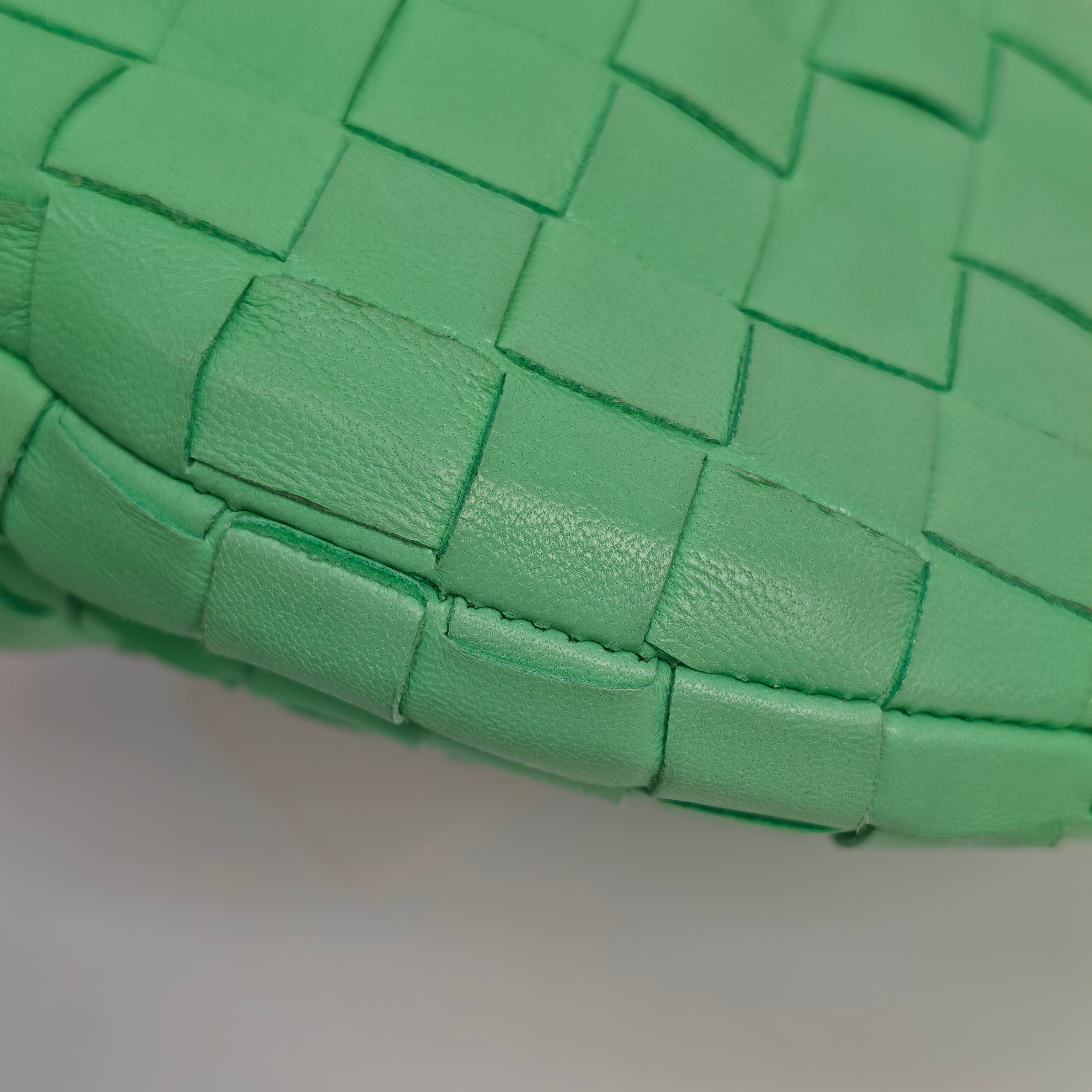 Bottega Veneta Green Satchel