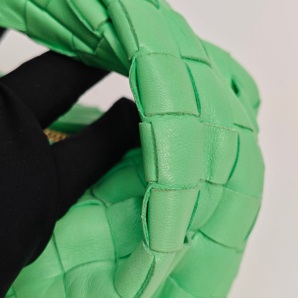 Bottega Veneta Green Satchel