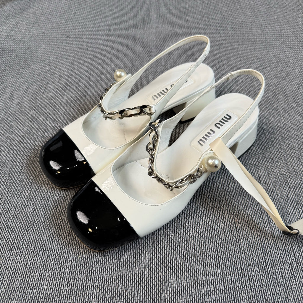 Miu Miu Metal High heels