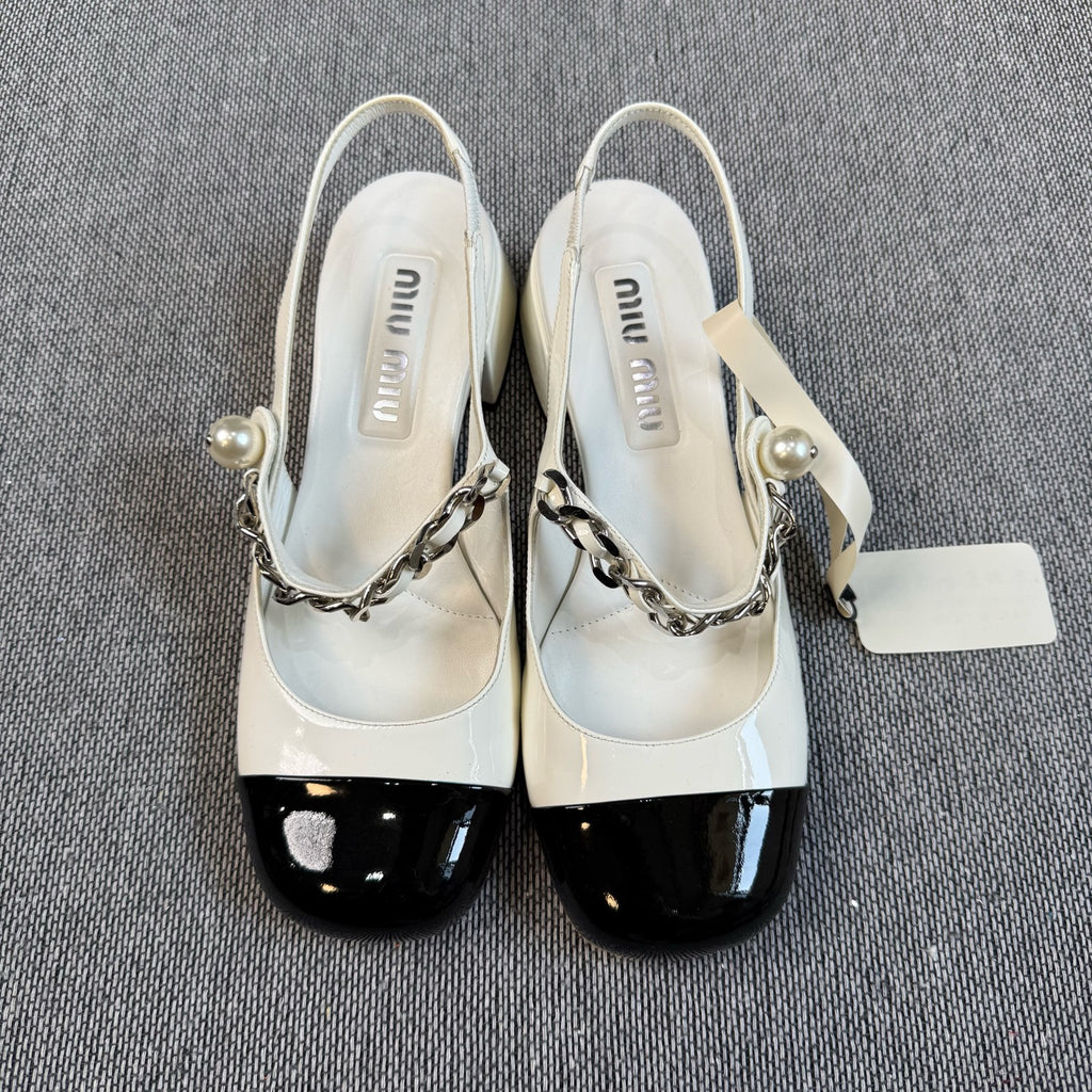 Miu Miu Metal High heels