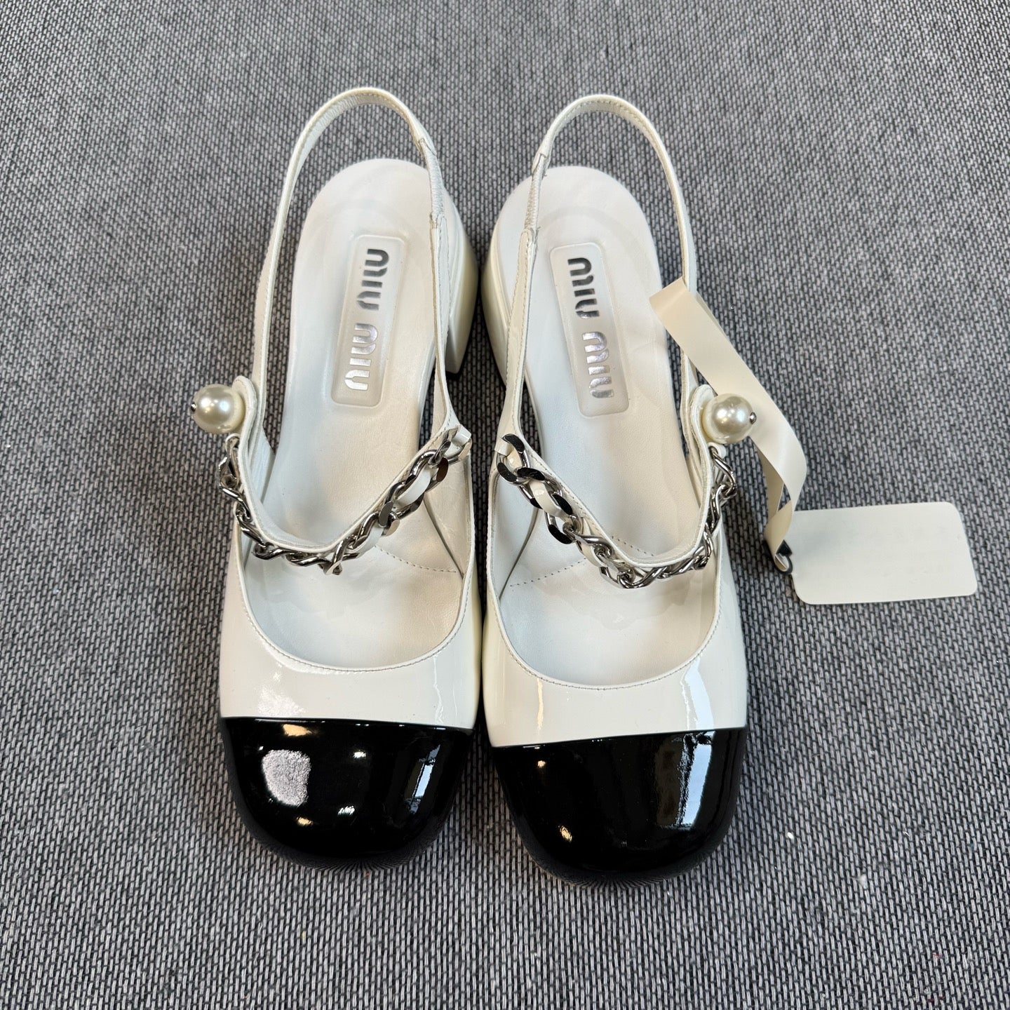 Miu Miu Metal High heels