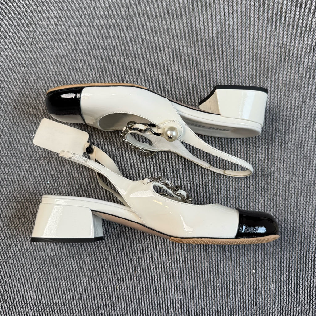 Miu Miu Metal High heels