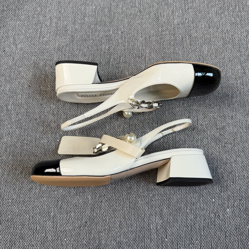 Miu Miu Metal High heels