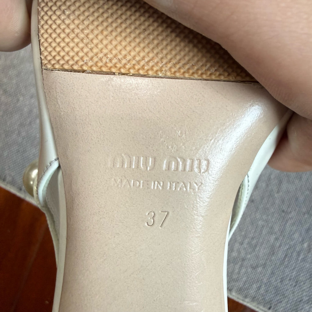 Miu Miu Metal High heels