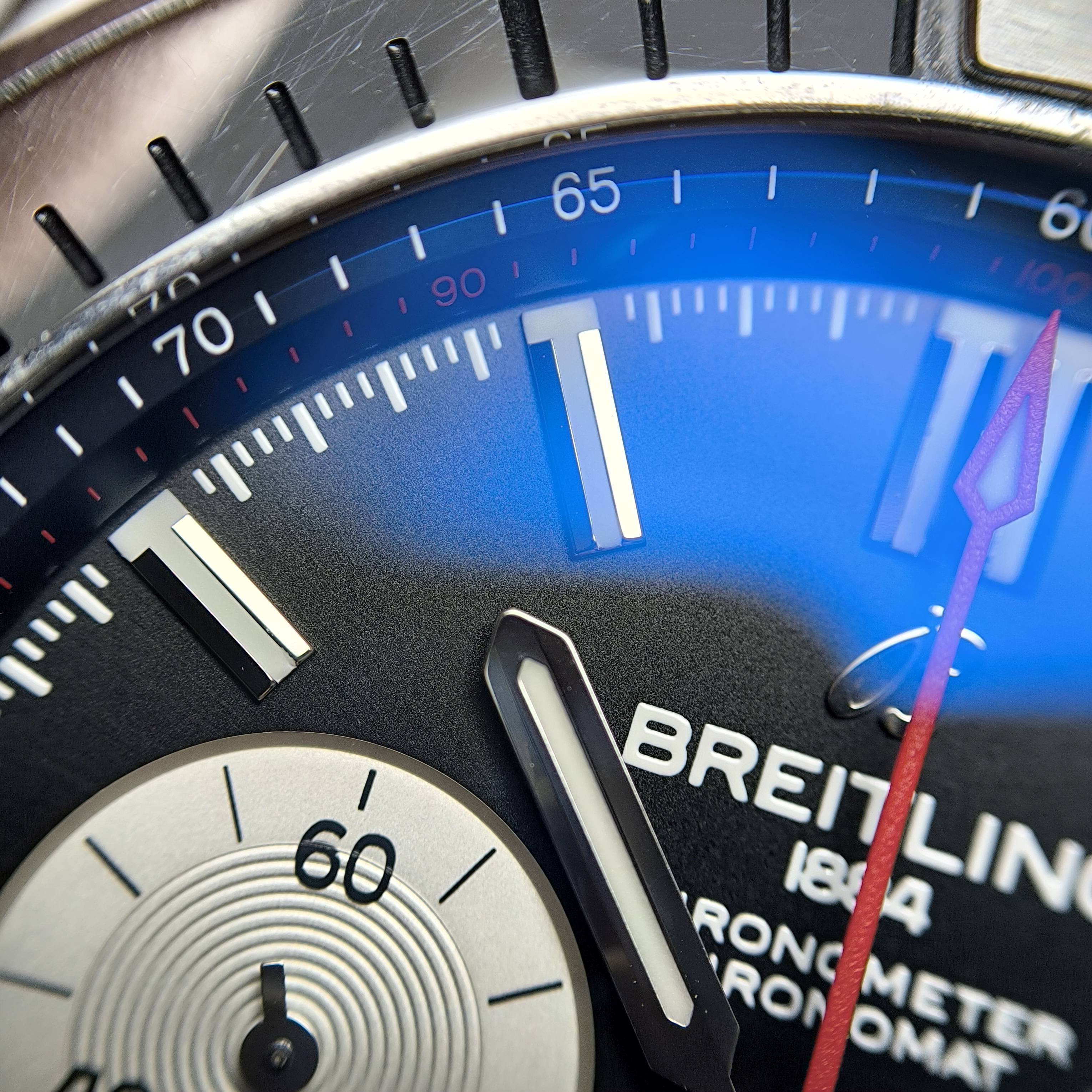 Breitling Chronomat mechanical timekeeping collection Mechanical watch 42 millimeters AB0134101B1A1