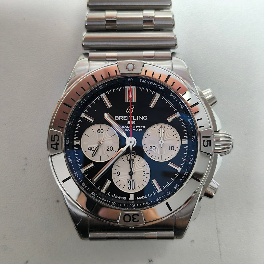 Breitling Chronomat mechanical timekeeping collection Mechanical watch 42 millimeters AB0134101B1A1