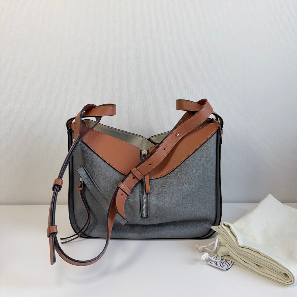 Loewe Hammock Blue Shoulder Bag