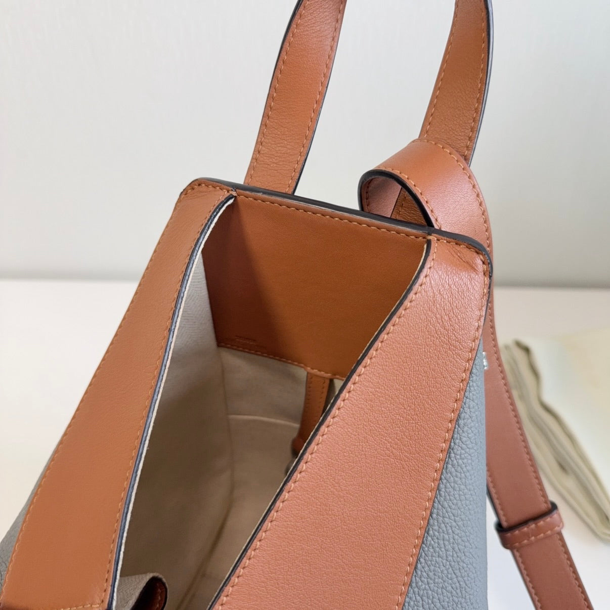 Loewe Hammock Blue Shoulder Bag