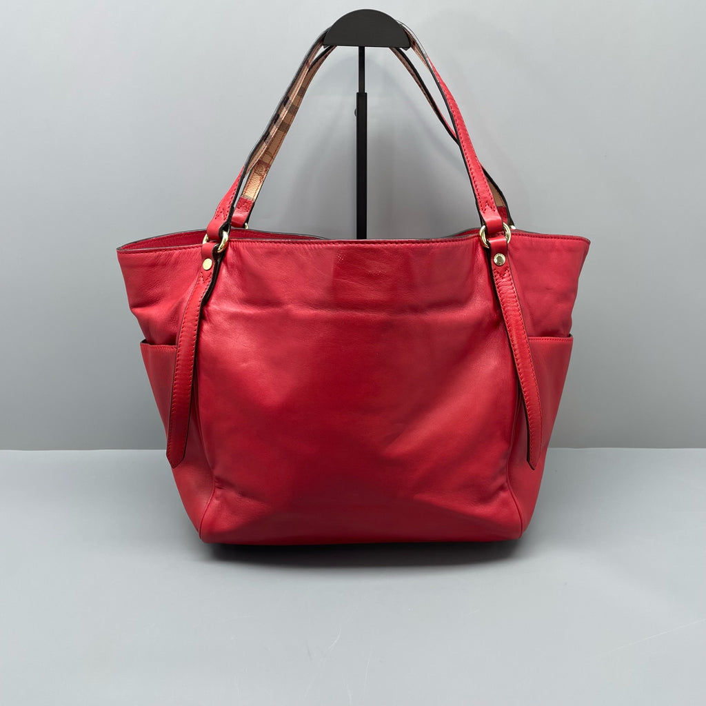 Burberry Red Tote