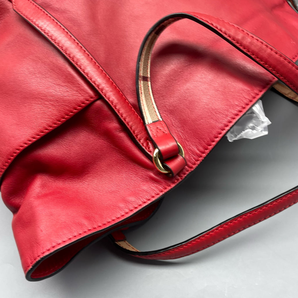Burberry Red Tote