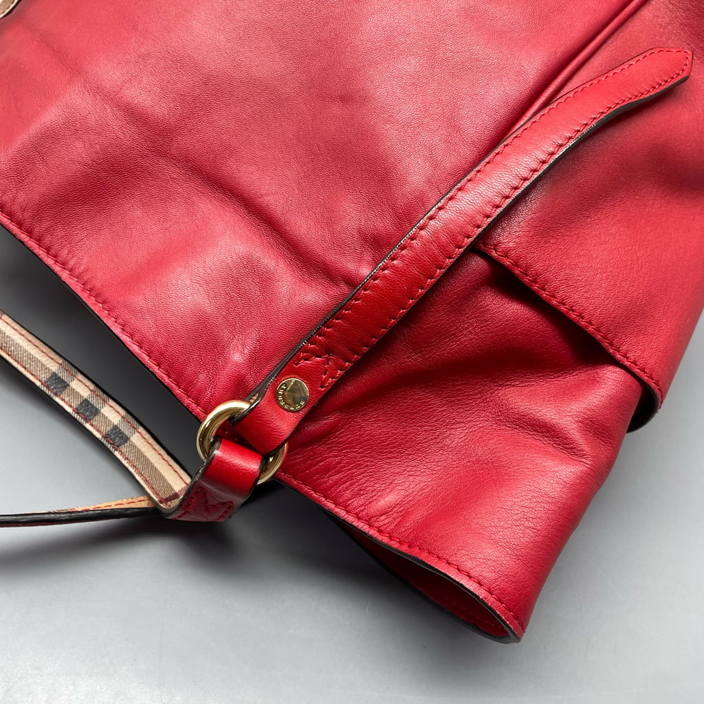 Burberry Red Tote