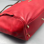 Burberry Red Tote