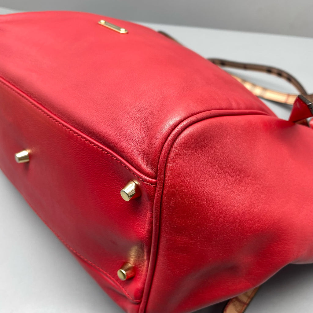 Burberry Red Tote