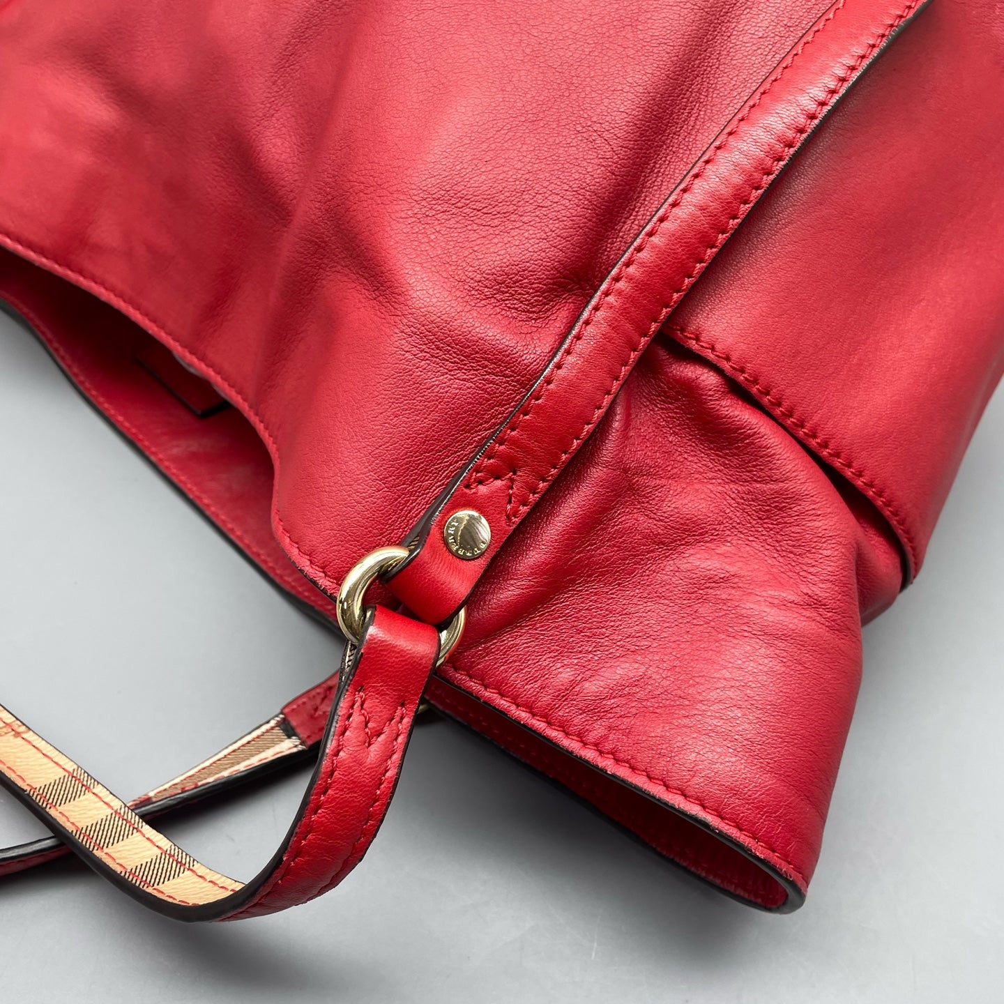 Burberry Red Tote