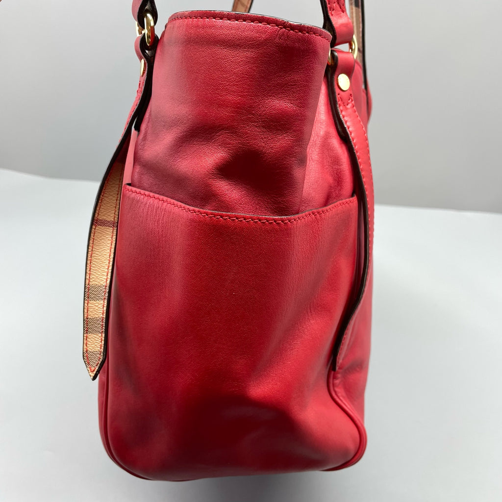 Burberry Red Tote