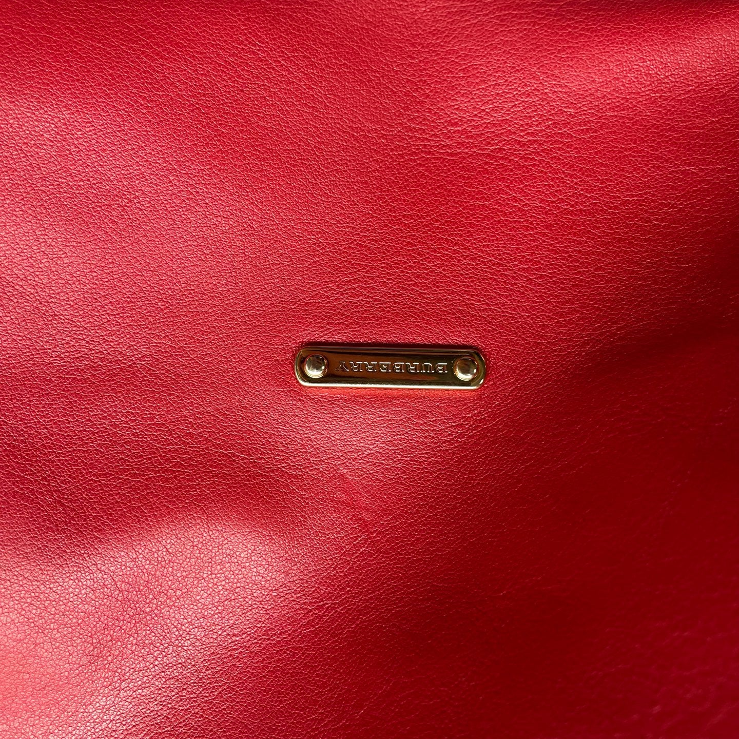 Burberry Red Tote