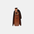 Celine Canvas Brown Shoulder Bag
