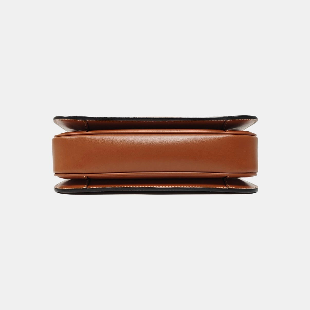 Celine Canvas Brown Shoulder Bag