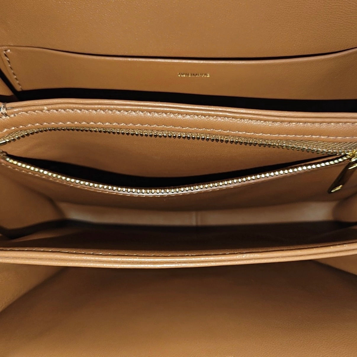 Celine Canvas Brown Shoulder Bag