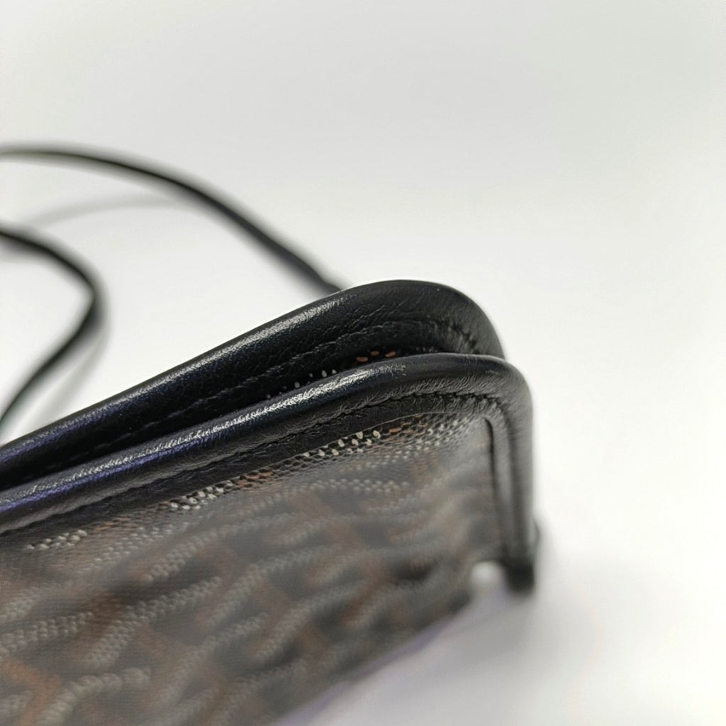Goyard Canvas Black Shoulder Bag