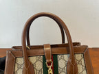 Gucci Jackie1961 Series Small Tote Bag Brown Tote 772126HUHHG8565