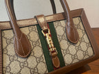 Gucci Jackie1961 Series Small Tote Bag Brown Tote 772126HUHHG8565