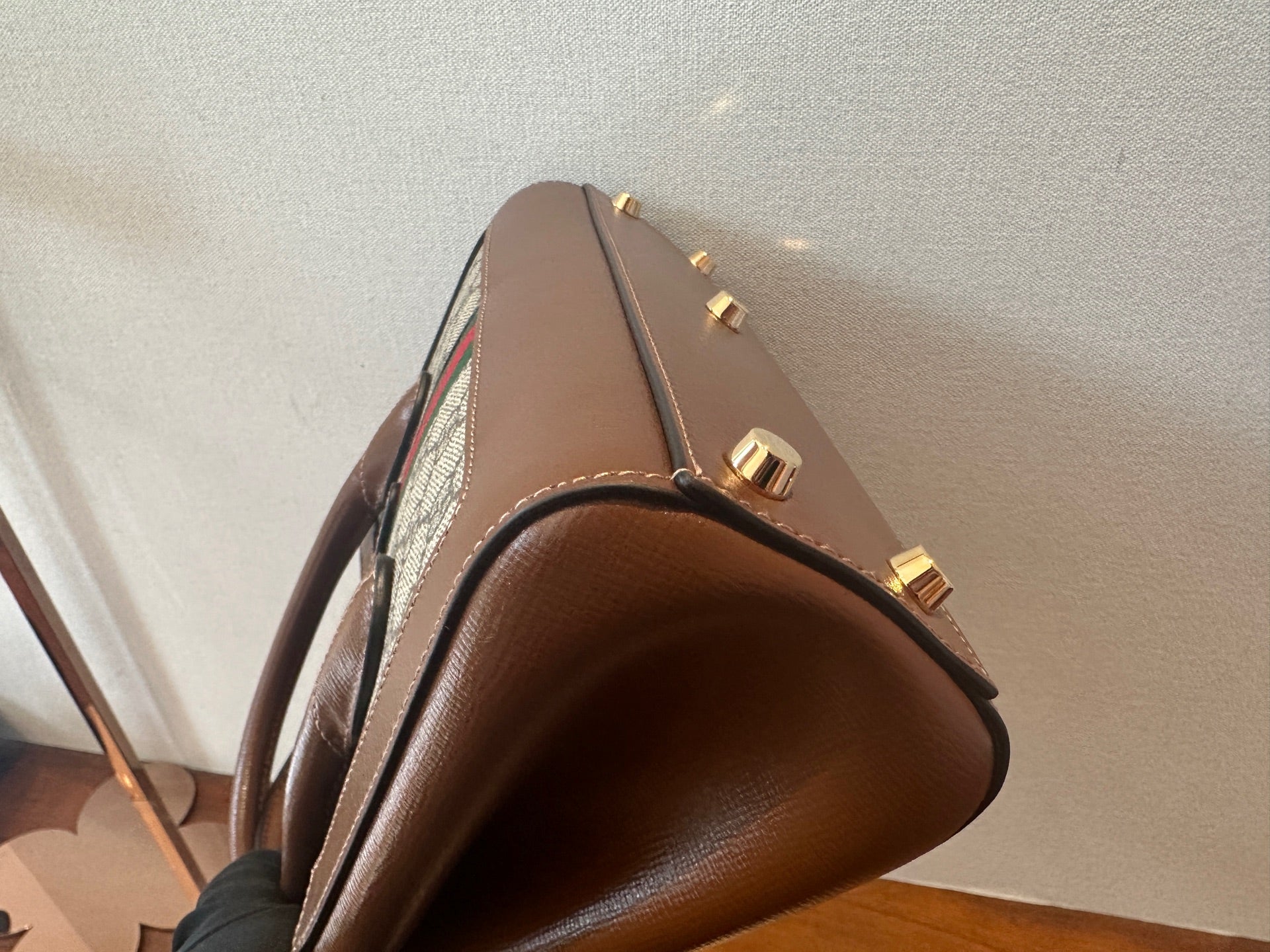 Gucci Jackie1961 Series Small Tote Bag Brown Tote 772126HUHHG8565