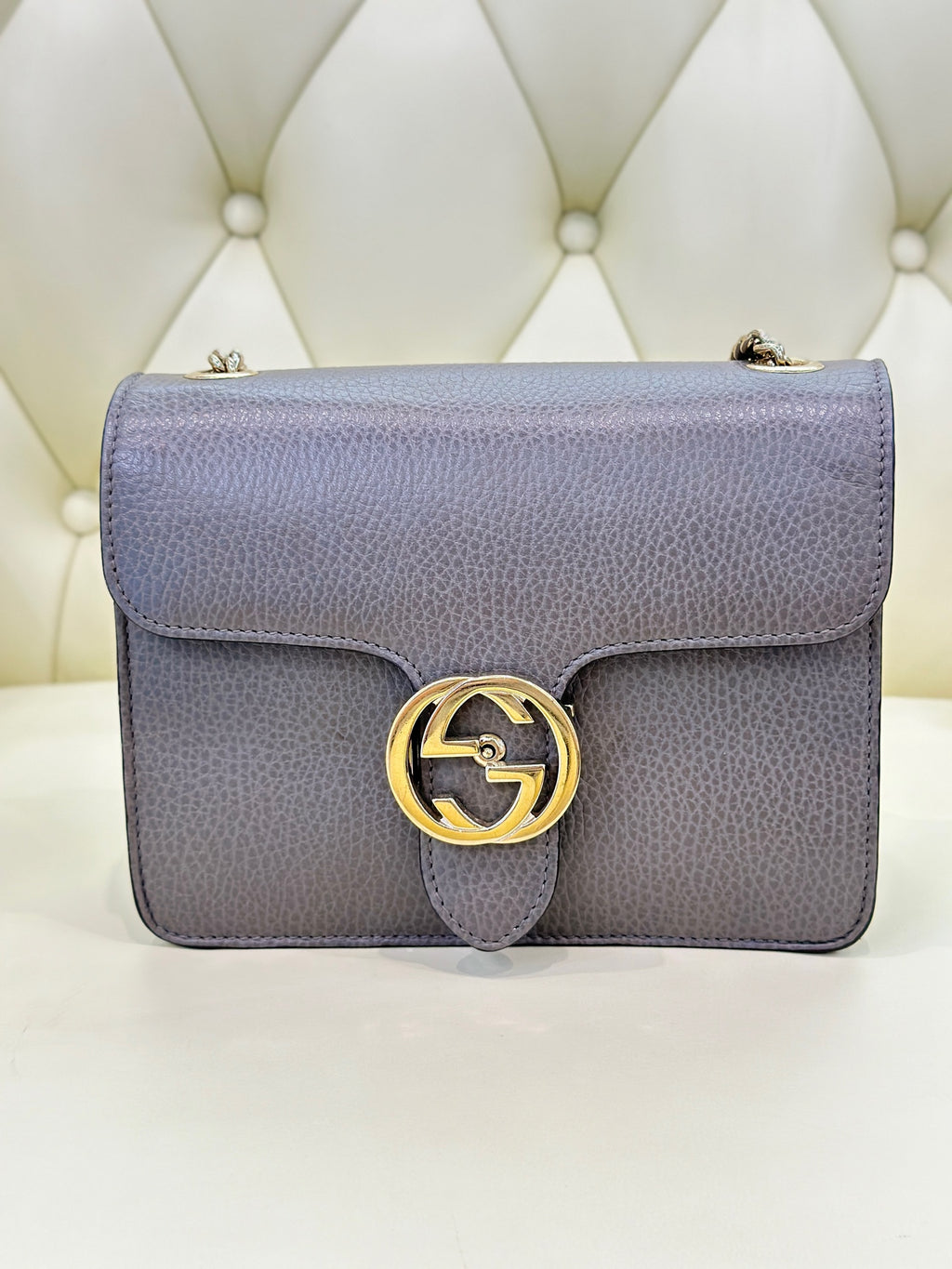 Gucci INTERLOCK Gray Length 20 x Width 6 x Height 16 cm 510304-CAO0G-1226