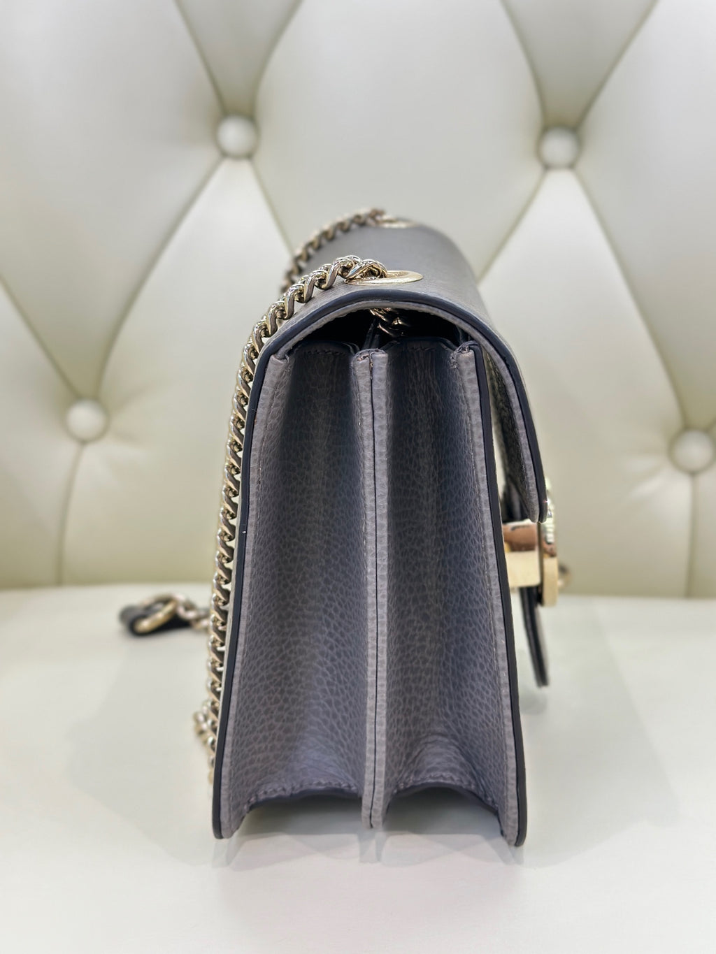 Gucci INTERLOCK Gray Length 20 x Width 6 x Height 16 cm 510304-CAO0G-1226
