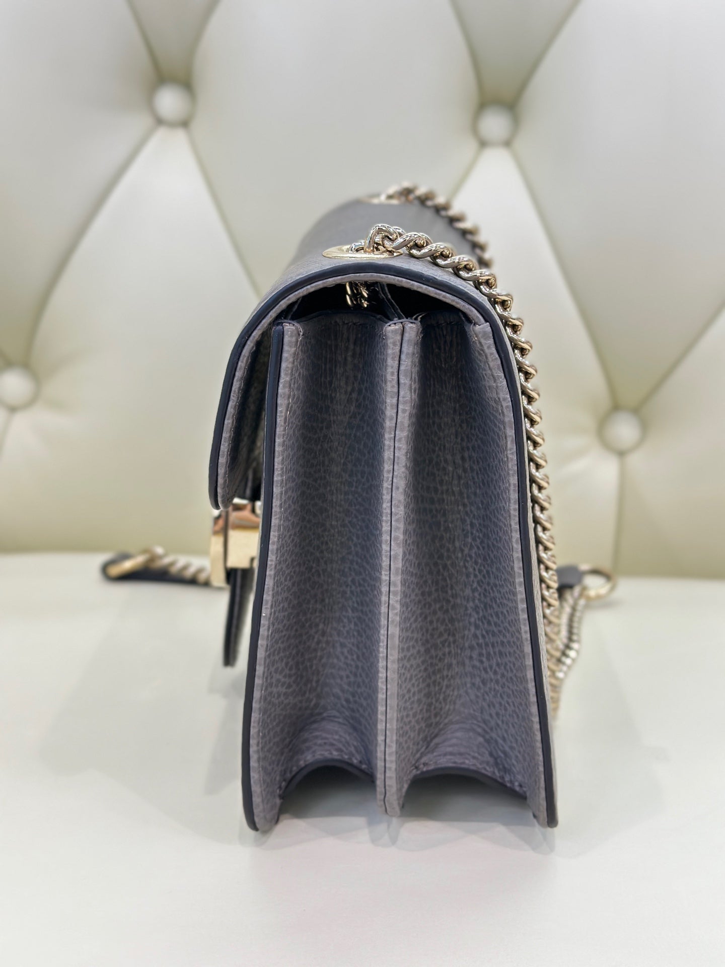 Gucci INTERLOCK Gray Length 20 x Width 6 x Height 16 cm 510304-CAO0G-1226