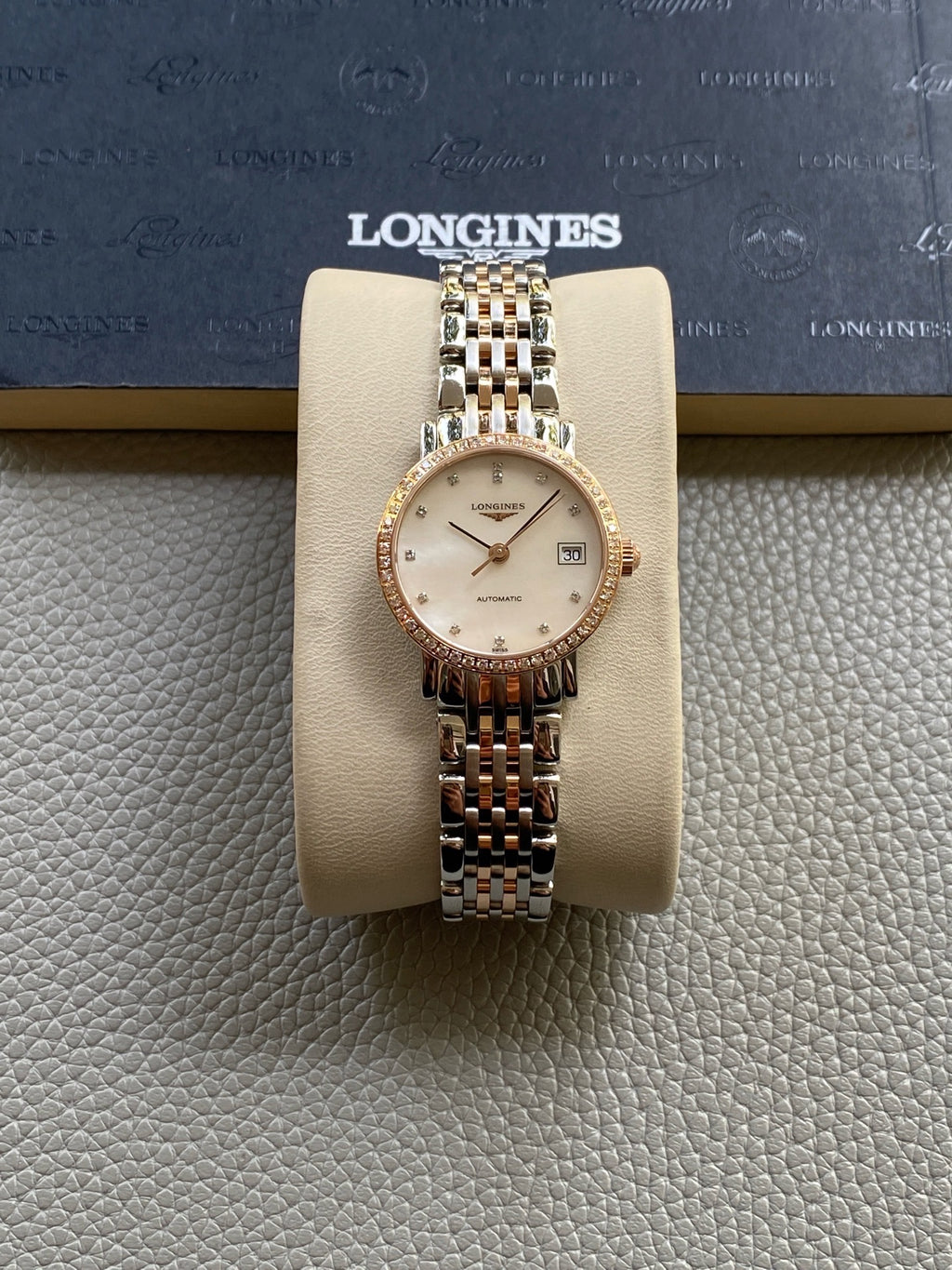 Longines Longines Master Collection Rose gold Mechanical watch 25.50mm L4.309.5.88.7