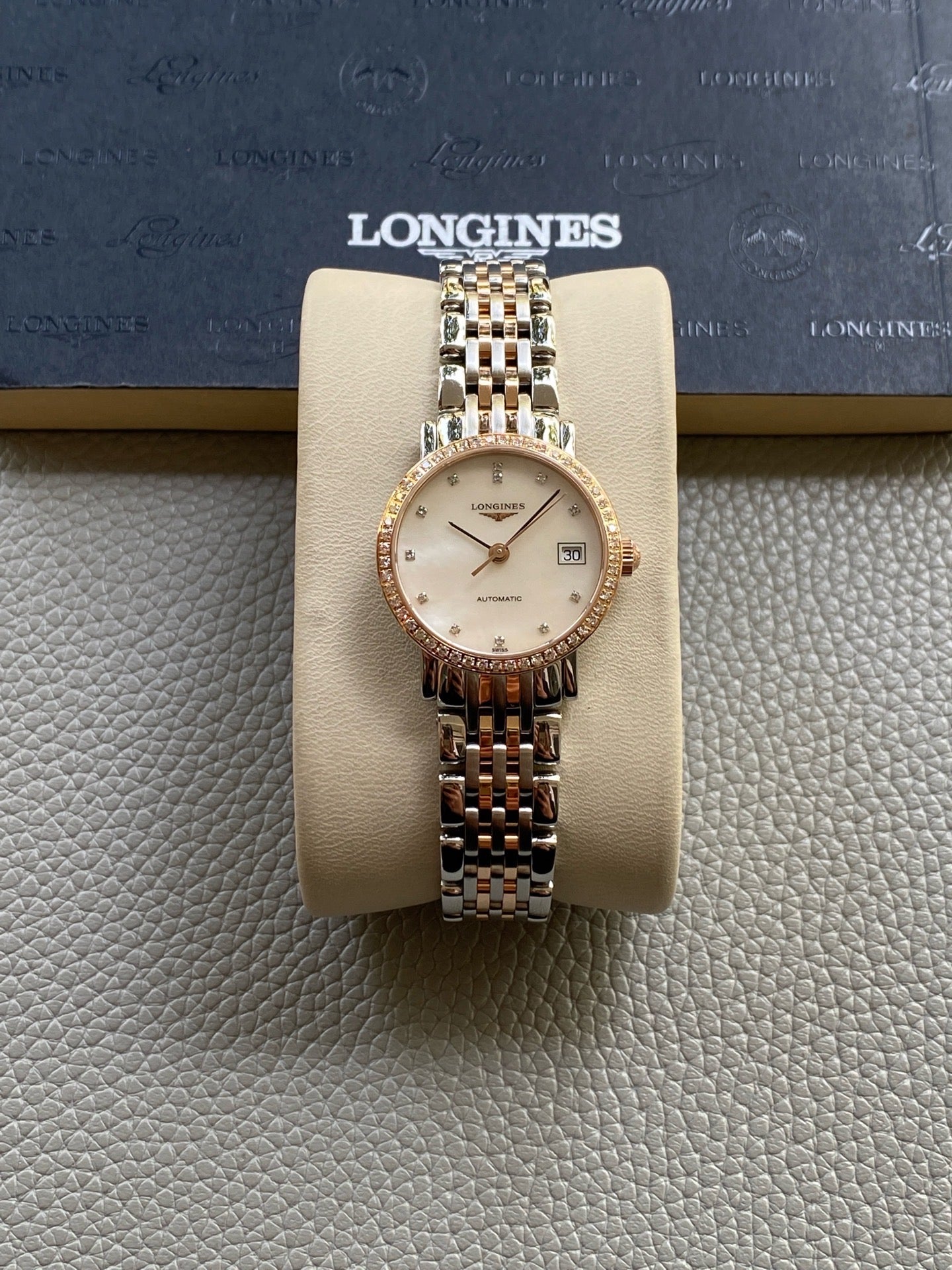 Longines Longines Master Collection Rose gold Mechanical watch 25.50mm L4.309.5.88.7