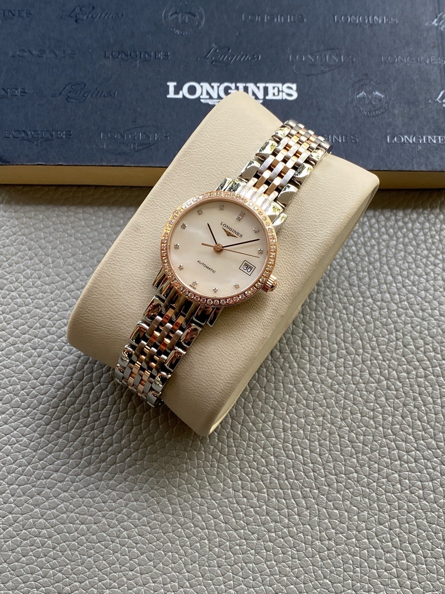 Longines Longines Master Collection Rose gold Mechanical watch 25.50mm L4.309.5.88.7