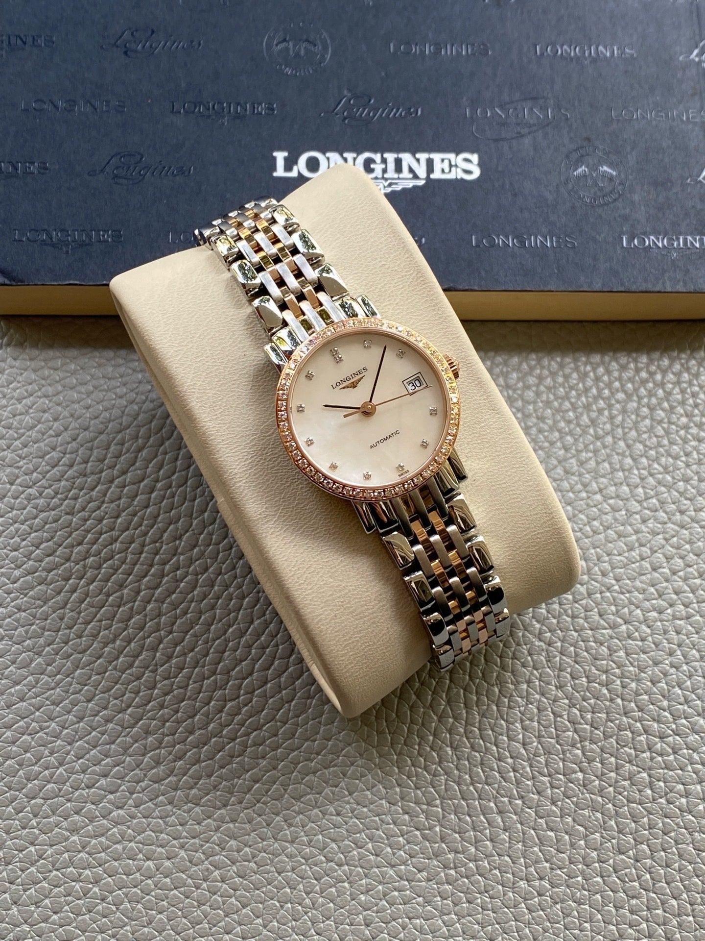 Longines Longines Master Collection Rose gold Mechanical watch 25.50mm L4.309.5.88.7
