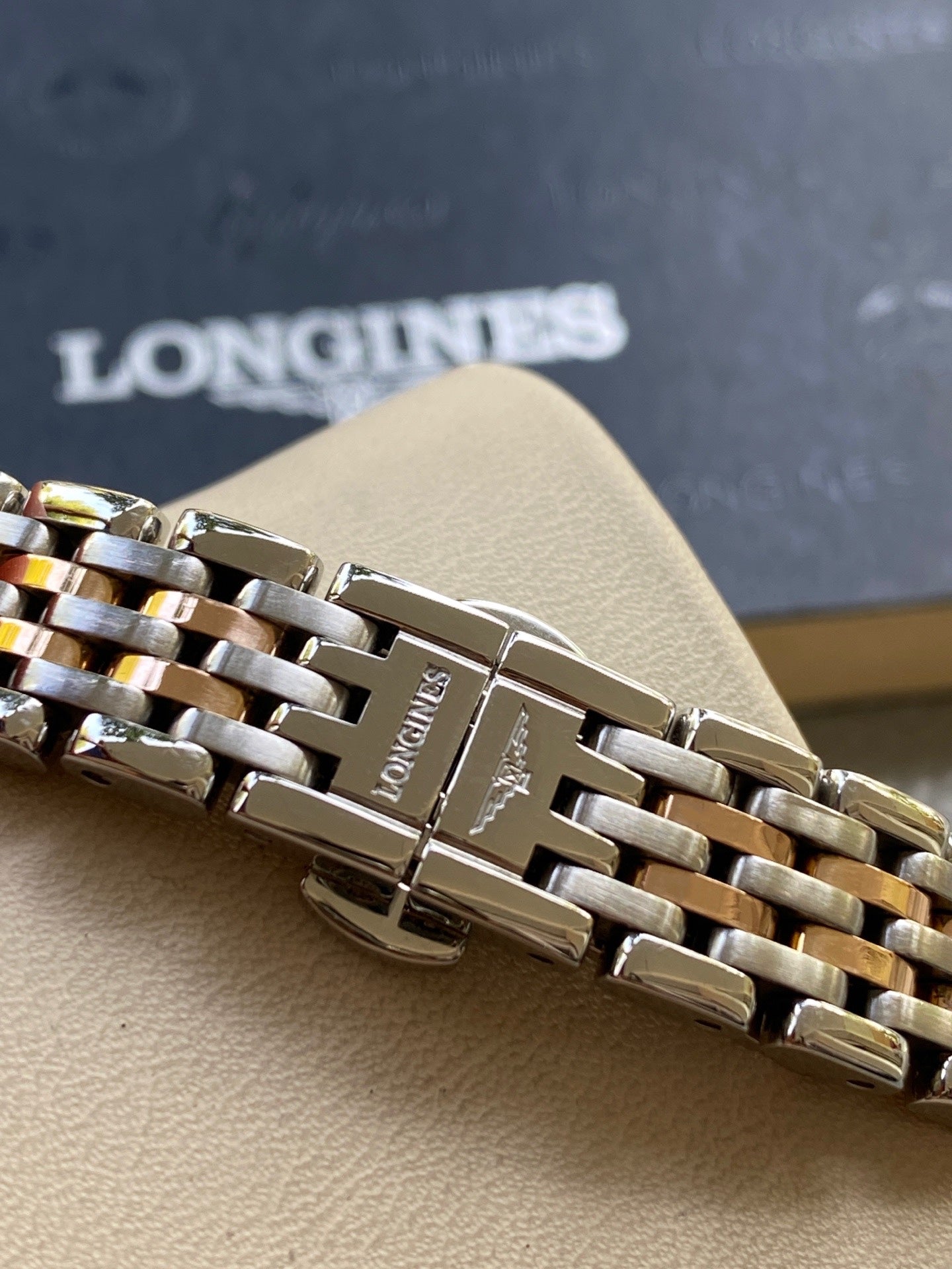 Longines Longines Master Collection Rose gold Mechanical watch 25.50mm L4.309.5.88.7