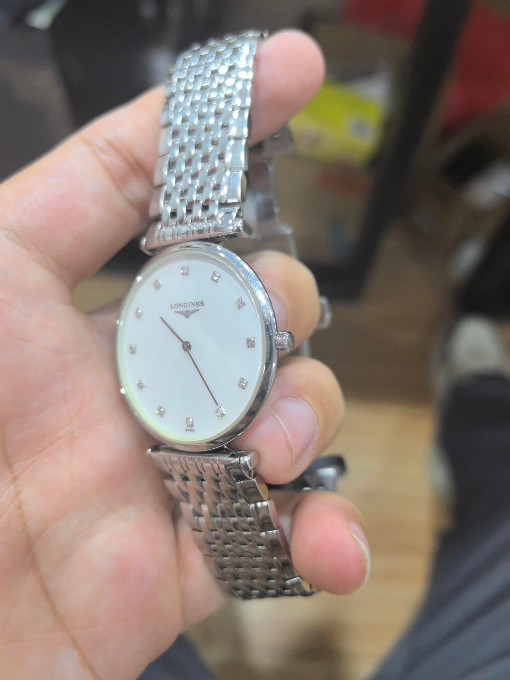Longines Elegance Quartz watch 33 millimeters L4.709.4.87.6
