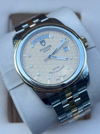 Tudor Junjue Sunday Calendar Model Gold Automatic (self-winding) watch 39 millimeters m56003-0004