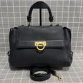 Salvatore Ferragamo Black Shoulder Bag